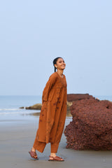 Cotton Parallel - Rust