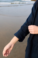 Blue Hand Embroidered Tunic