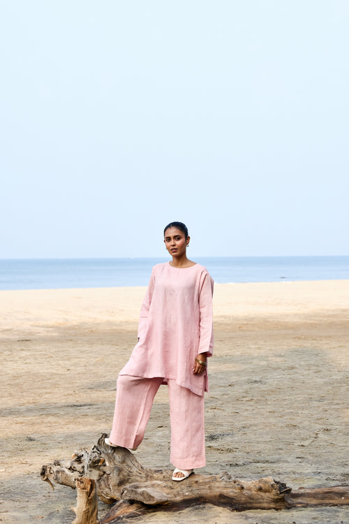 Pink Linen Parallel