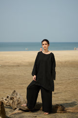 Black Linen Parallel