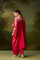 Cotton Satin Parallel - Pink