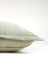 Cotton Textured Stripes Cushion - Grey