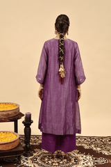 Chanderi Kurta - Purple