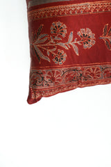 Ajrak Printed Mashru Cushion