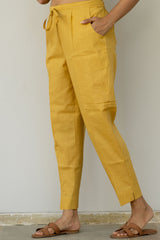 Cotton Pant - Yellow