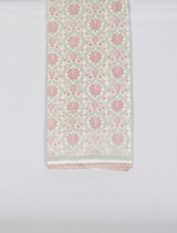 Pink Hand Block Printed Cotton Dohar