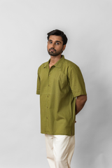 Cotton Green Shirt