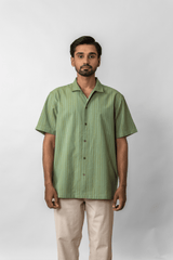 Green Jamal Stripes Shirt