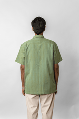 Green Jamal Stripes Shirt