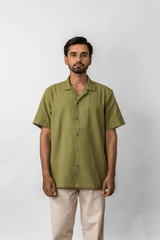Green Jamal Stripes Shirt