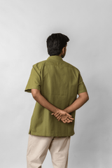 Green Jamal Stripes Shirt