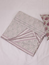 Cotton Hand Block Printed Dohar - Green