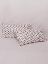 Cotton Handblock Printed Cushion Cover - Green