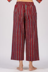 Blue Striped Cotton Parallel