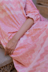 Pink Hand-Block Printed Cotton Kurta