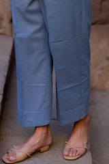 Cotton Parallel - Blue
