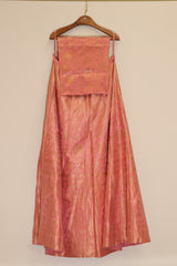 Silk Lehenga - Pink