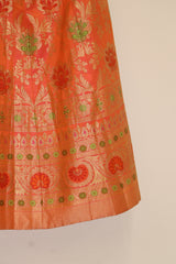 Silk Lehenga - Pink