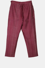 Brown Chanderi Pant