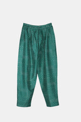Green Tussar Silk Pant