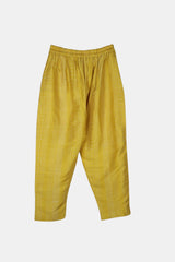 Dupion Silk Pant - Yellow