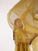 Yellow Kota Silk Dupatta