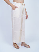 White Chanderi Parallel