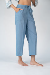 Cotton Parallel - Blue