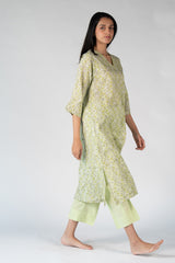 Cotton Parallel - Green