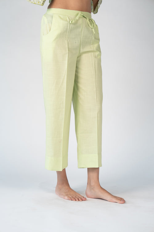 Cotton Parallel - Green
