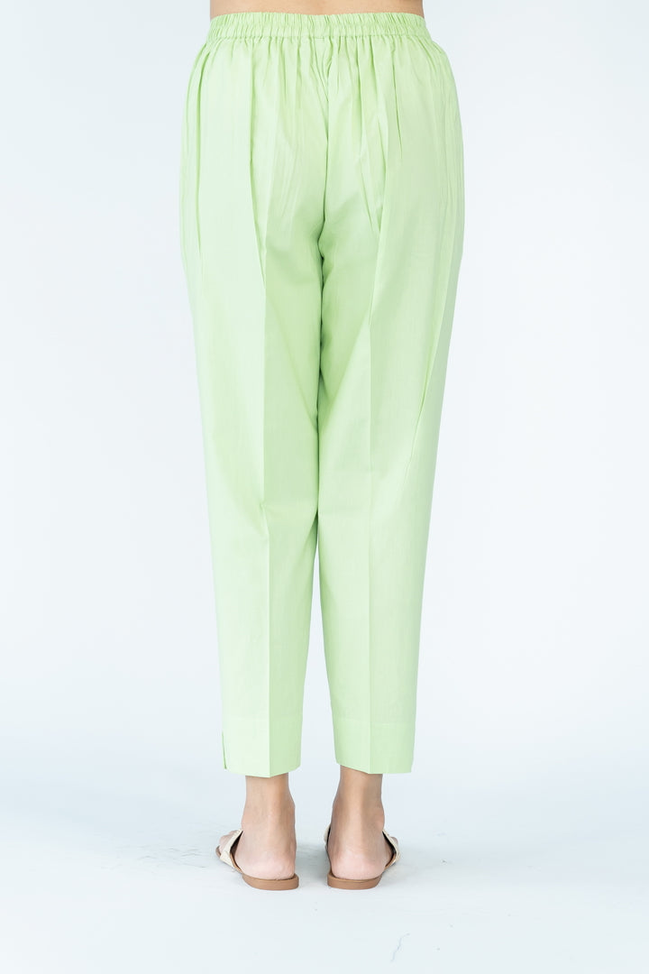 Cotton Narrow Pant- Light Green