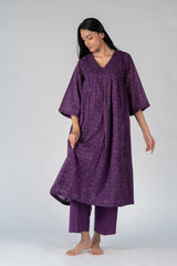 Cotton Parallel - Purple