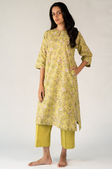 Cotton Parallel - Green