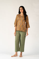 Cotton Parallel - Green