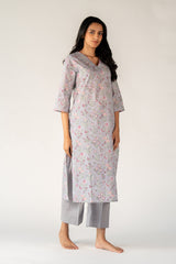 Cotton Parallel - Purple