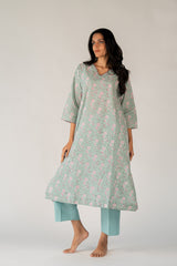 Cotton Parallel - Blue