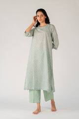 Cotton Parallel - Green