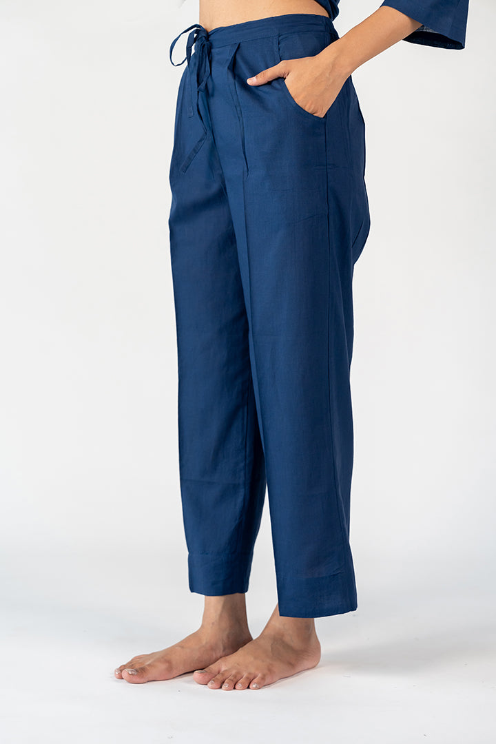 Cotton Parallel - Blue