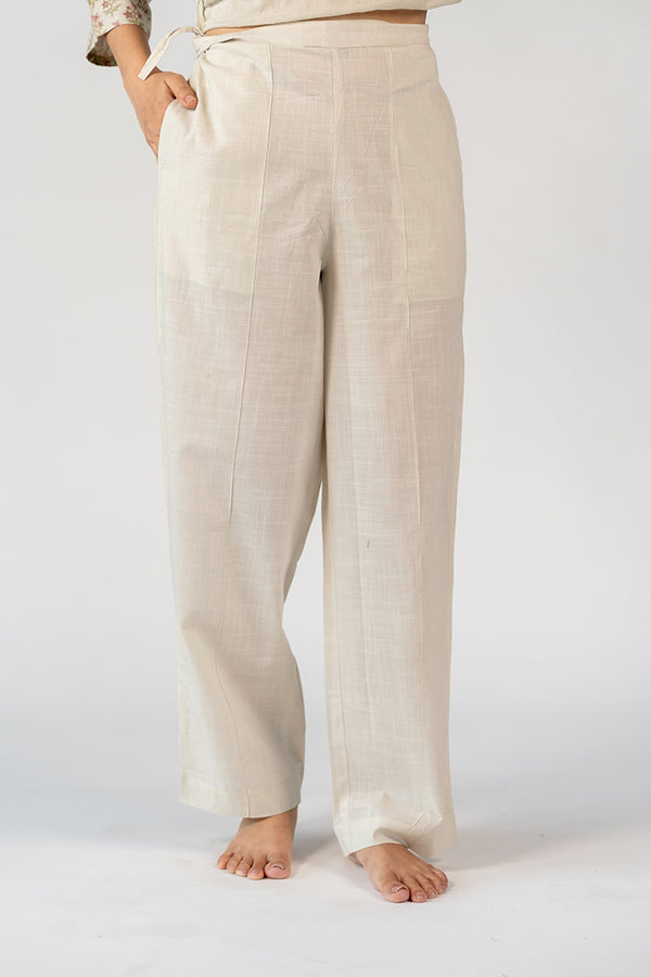 Cotton Parallel - White