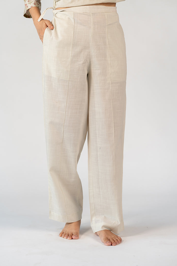 Cotton Parallel - White