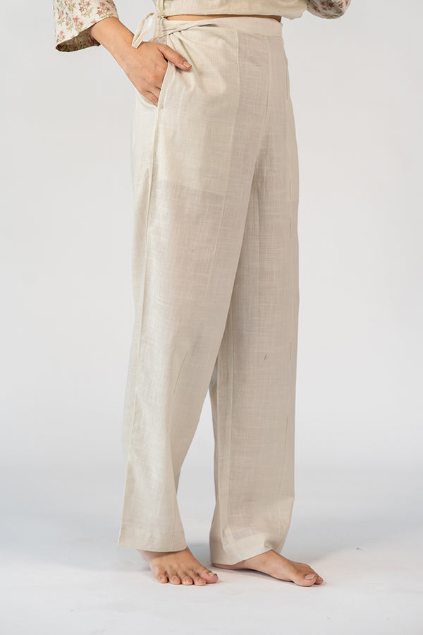 Cotton Parallel - White