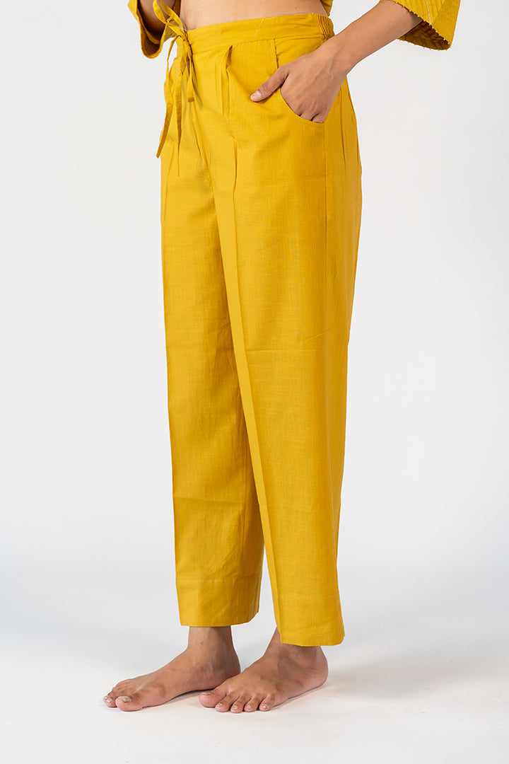 Cotton Parallel - Yellow