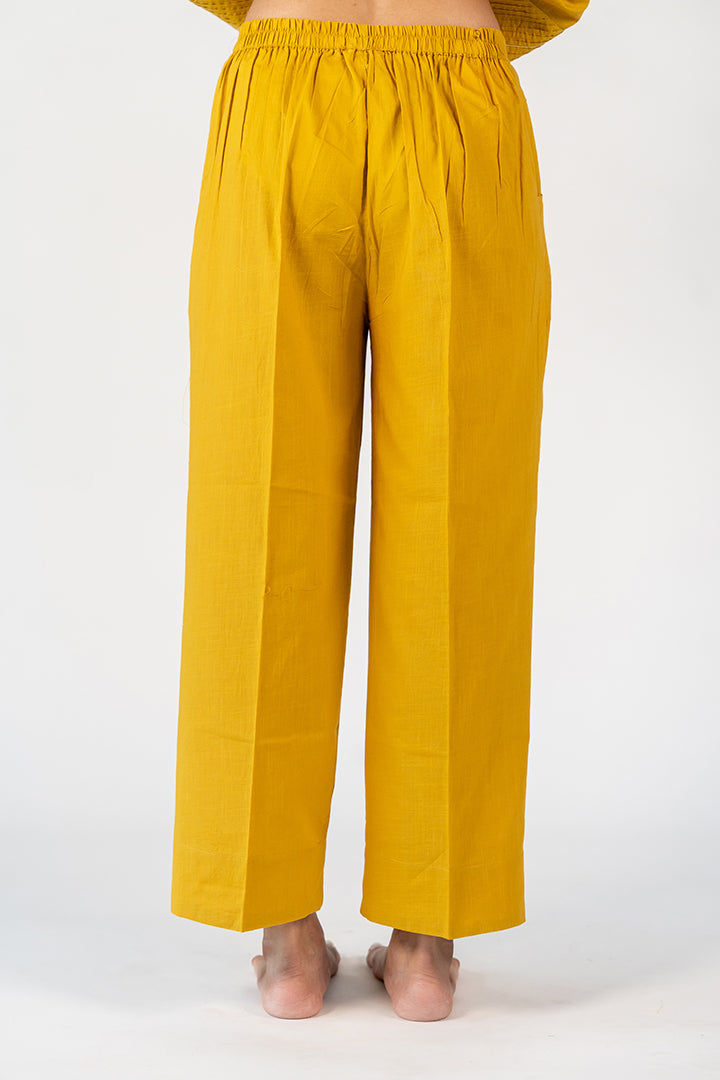 Cotton Parallel - Yellow