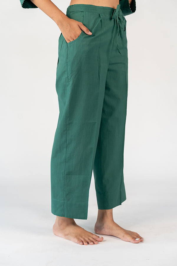 Cotton Parallel - Green