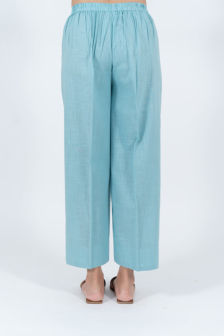 Cotton Parallel - Turquoise