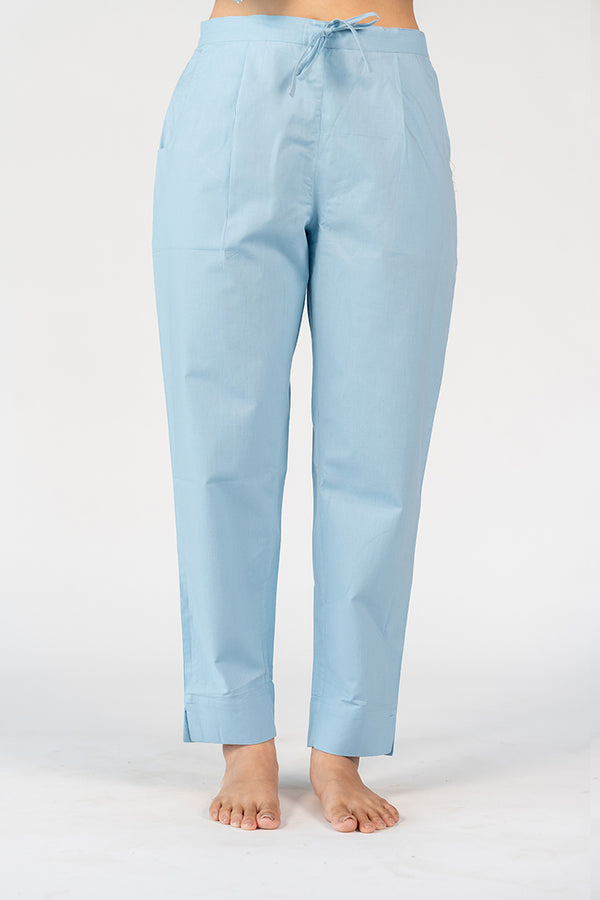 Cotton Pant - Blue