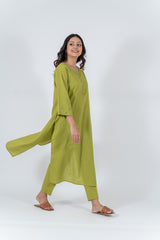 Cotton Pant - Light Green