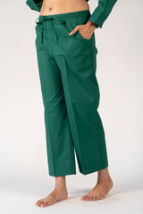 Cotton Poplin Parallel - Green
