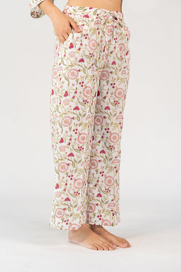 Cotton Parallel - White