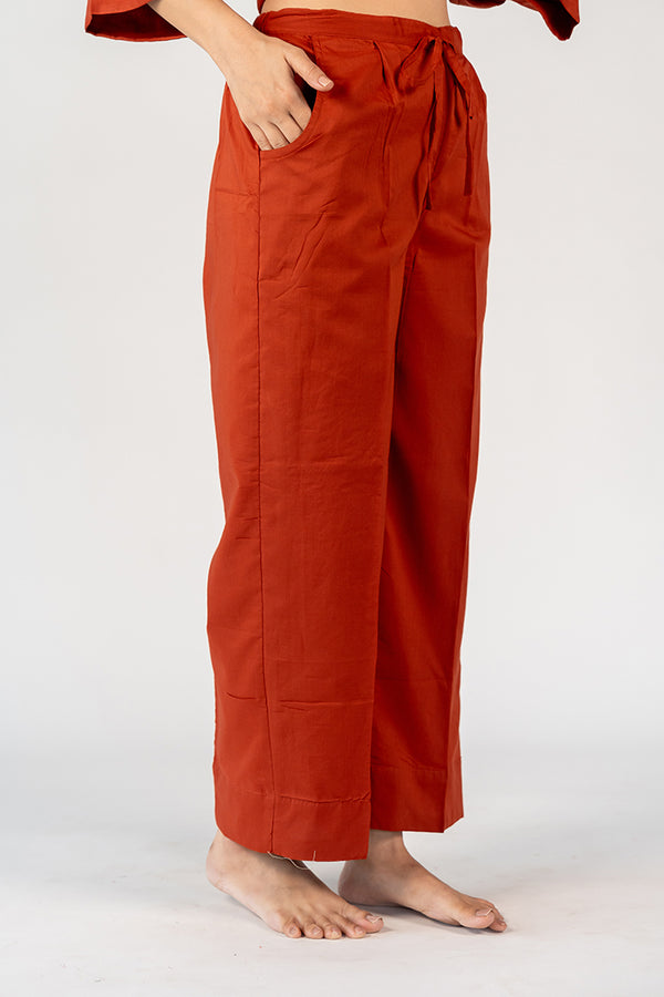 Cotton Parallel - Rust